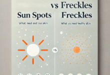 Sun Spots vs Freckles