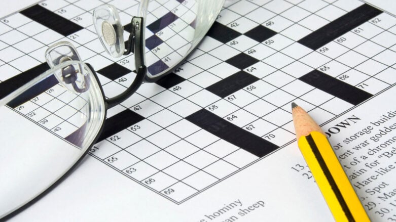 Up in the air crossword clue