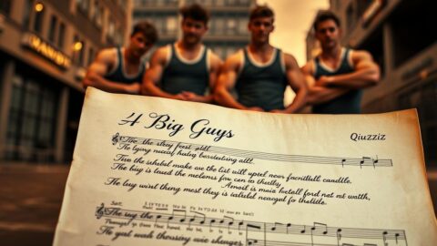 4 big guys lyrics