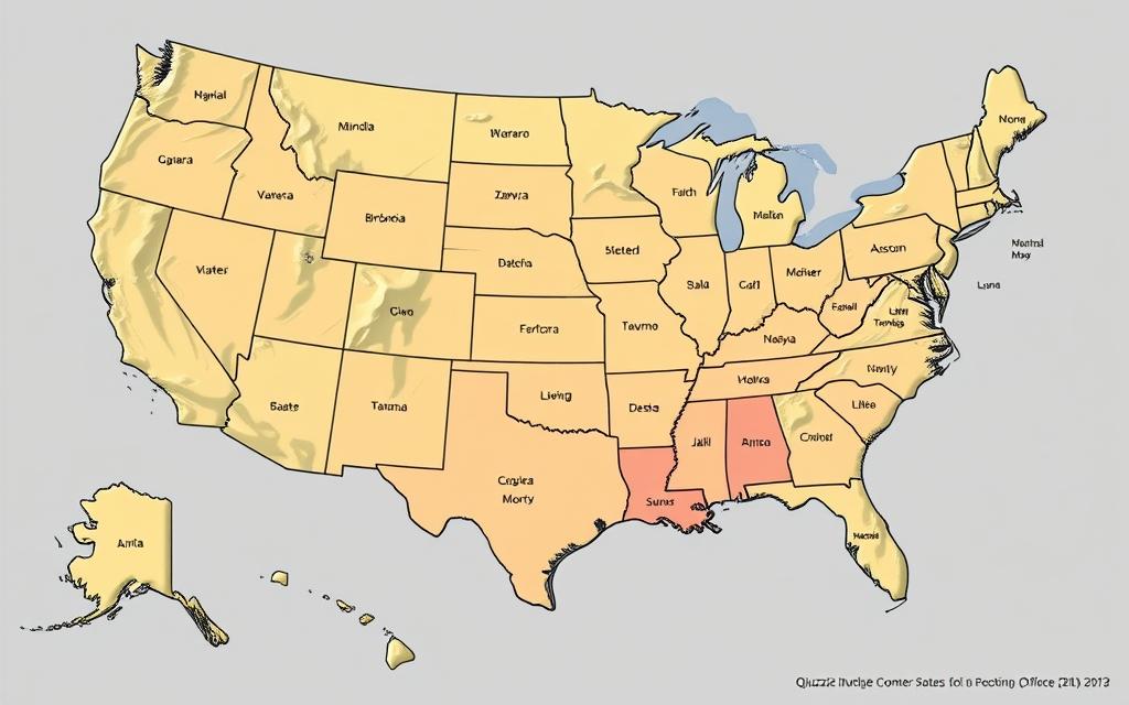 US Regional Map Breakdown